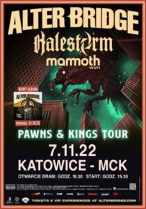 Read more about the article Alter Bridge (+Halestorm, Mammoth WVH), MCK, Katowice, 07.11.2022 [Koncert – polecane wydarzenie], org. Metal Mind Productions
