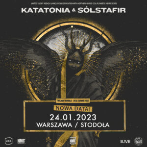 Read more about the article Katatonia & Sólstafir (+ SOM), Warszawa, Stodoła [Koncert – polecane wydarzenie], org. Knock Out Productions