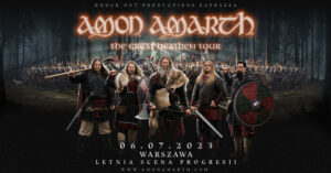 Read more about the article Amon Amarth, Letnia Scena Progresji, Warszawa, 06.07.2023 [Koncert – polecane wydarzenie], org Knock Out Productions