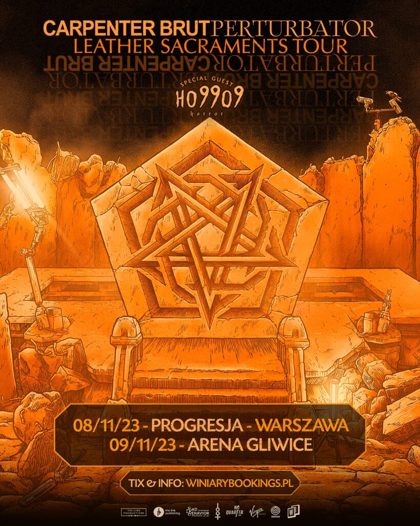Perturbator + Carpenter Brut + HO99O9 | Progresja, Warszawa - 08.11. ...