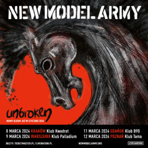 Read more about the article New Model Army na 4 koncertach w Polsce! | org. LiveNation