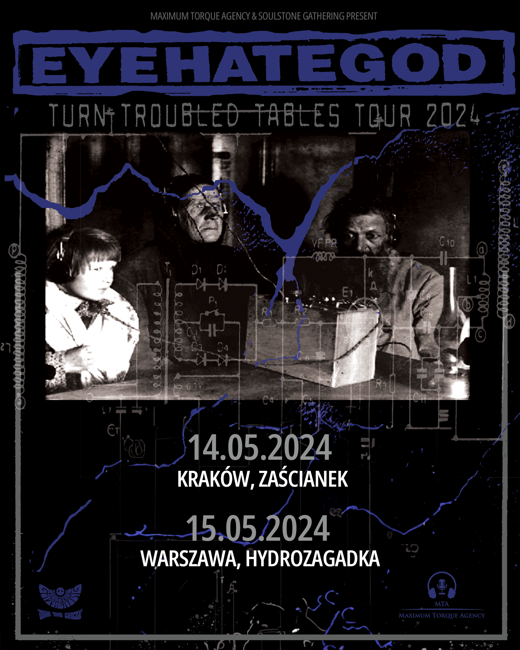 Read more about the article Eyehategod na dwóch koncertach w Polsce | org. Soulstone Gathering