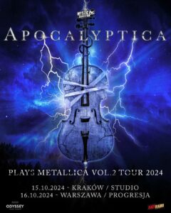 Read more about the article Apocalyptica jesienią na dwóch koncertach w Polsce! | org. Mystic Coalition