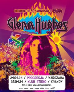 Read more about the article Glenn Hughes na dwóch koncertach w Polsce! | org. Winiary Bookings