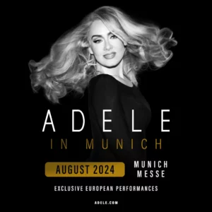 Read more about the article Adele latem w Monachium na serii specjalnych koncertów! | org. Live Nation