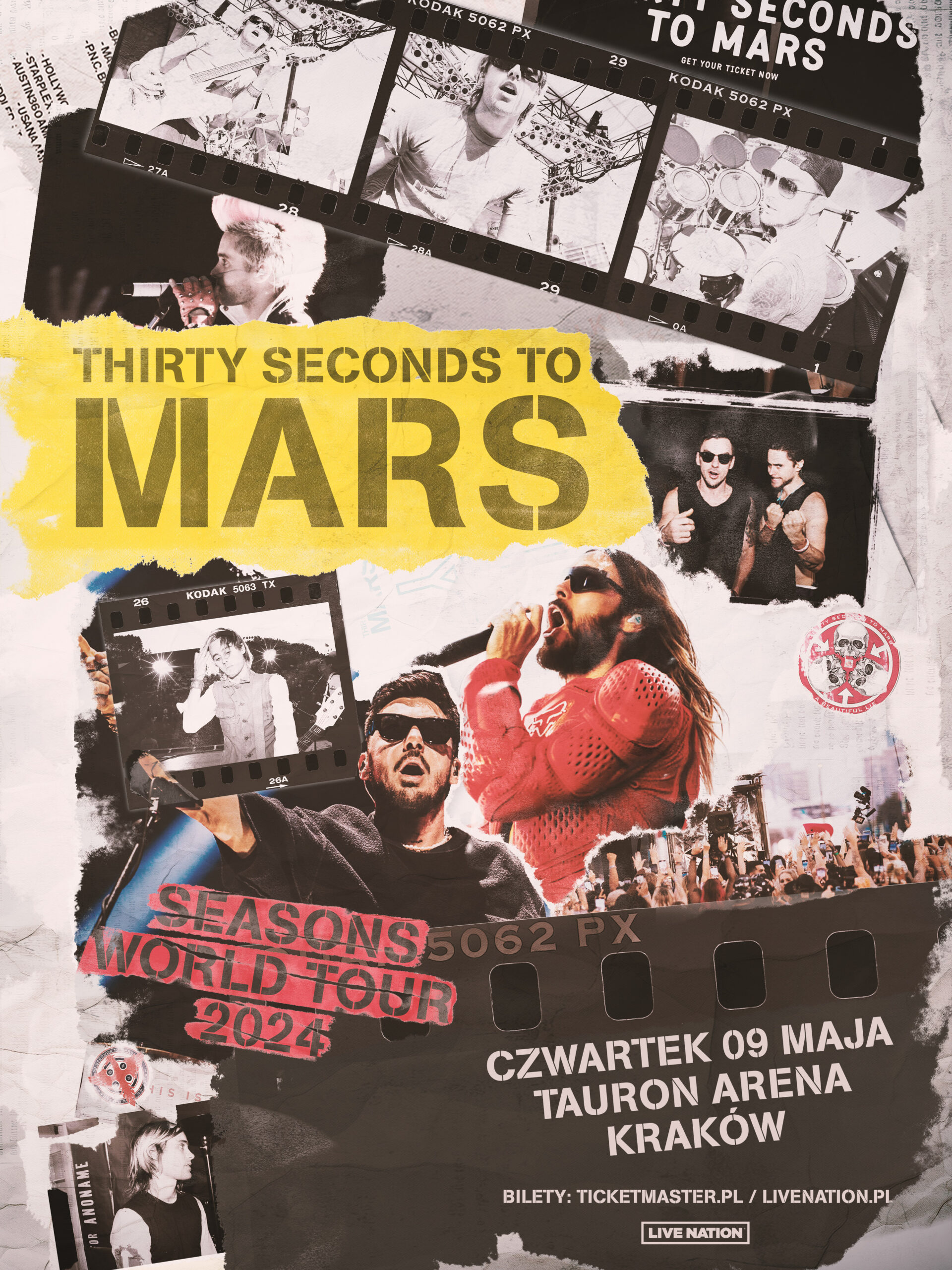 Read more about the article Thirty Seconds To Mars zagra w Polsce | org. Live Nation