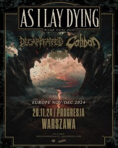 Read more about the article As I Lay Dying, Decapitated, Caliban, Left to Suffer | 26.11.2024, Warszawa | org. WiniaryBookings