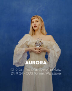 Read more about the article Aurora | 23.09.2024, Kraków (Tauron Arena), 24.09.2024, Warszawa (COS Torwar) | org. fource.pl