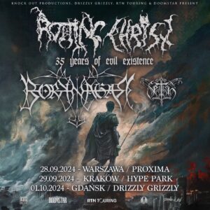 Read more about the article Rotting Christ, Borknagar, Seth | 28.09.2024 Warszawa, 29.09.2024 Kraków, 01.10.2024 Gdańsk | org. Knock Out Productions
