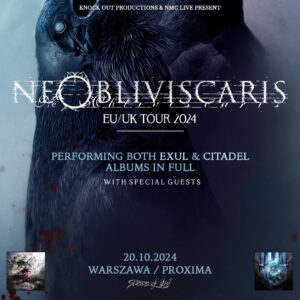 Read more about the article Ne Obliviscaris | 20.10.2024, Warszawa (Proxima) | org. Knock Out Productions