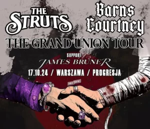 Read more about the article Barns Courtney & The Struts | 17.10.2024, Warszawa (Progresja) | org. Winiary Bookings