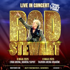 Read more about the article Rod Stewart | 06.05.25, Gdańsk (ERGO ARENA) | 08.05.25, Kraków (TAURON ARENA) | org. LIVE NATION