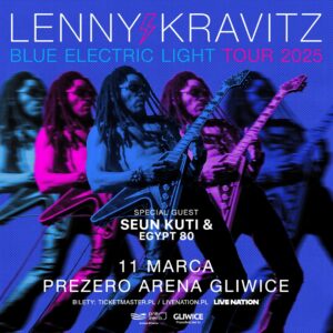 Read more about the article LENNY KRAVITZ (+ Seun Kuti & Egypt80 )| 11 marca 2025 | PreZero Arena, Gliwice | org: Live Nation