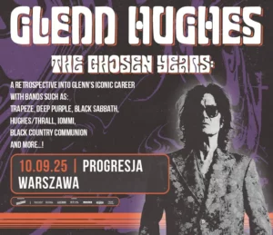 Read more about the article Glenn Hughes x The Chosen Years | 08.09.2025 (Kraków, Studio), 10.09.2025 (Warszawa, Progresja) | org. Winiary Bookings