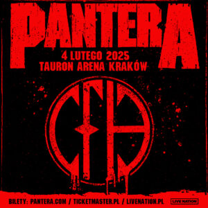 Read more about the article PANTERA | 04.02.2025 Kraków (Tauron Arena) | ORG: LIVE NATION