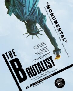 Read more about the article The Brutalist | reż. Brady Corbet | Film [Recenzja] dystr. United International Pictures Sp z o.o.