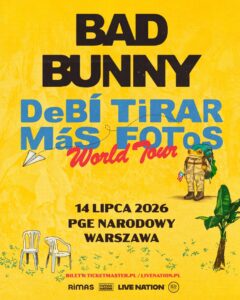 Read more about the article Bad Bunny | 14.07.2026 | PGE Narodowy, Warszawa [Polecane wydarzenie] org. Live Nation