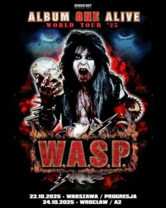 Read more about the article W.A.S.P. | 23.10.2025 Warszawa (klub Progresja) | 24.10.2025 Wrocław (A2) | org. Knock Out Productions