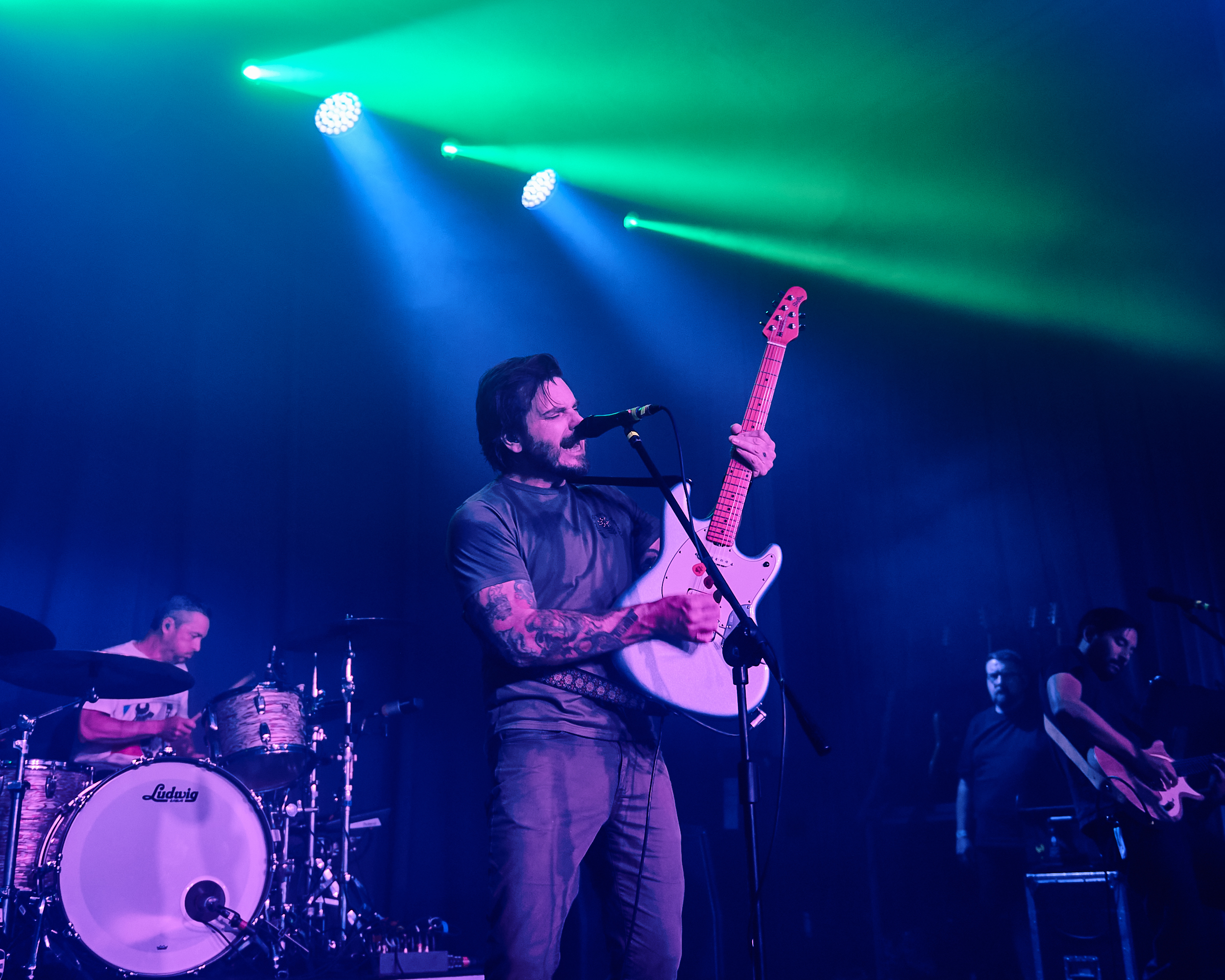 Read more about the article Thrice (+Coilguns)  | 16.06.2025, Warszawa (Klub Niebo) | fot. Ewa Piekut | org. Winiary Bookings