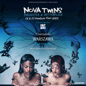 Read more about the article Nova Twins | 23.09.2025 | Klub Hybrydy, Warszawa | org. Live Nation