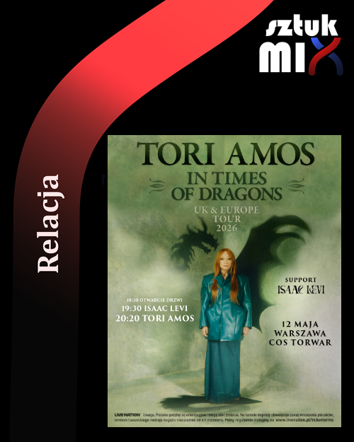 Read more about the article Tori Amos (+Isaac Levi) | 12.05.2026 | Warszawa, COS Torwar | org. Live Nation Polska [Relacja Tekstowa]