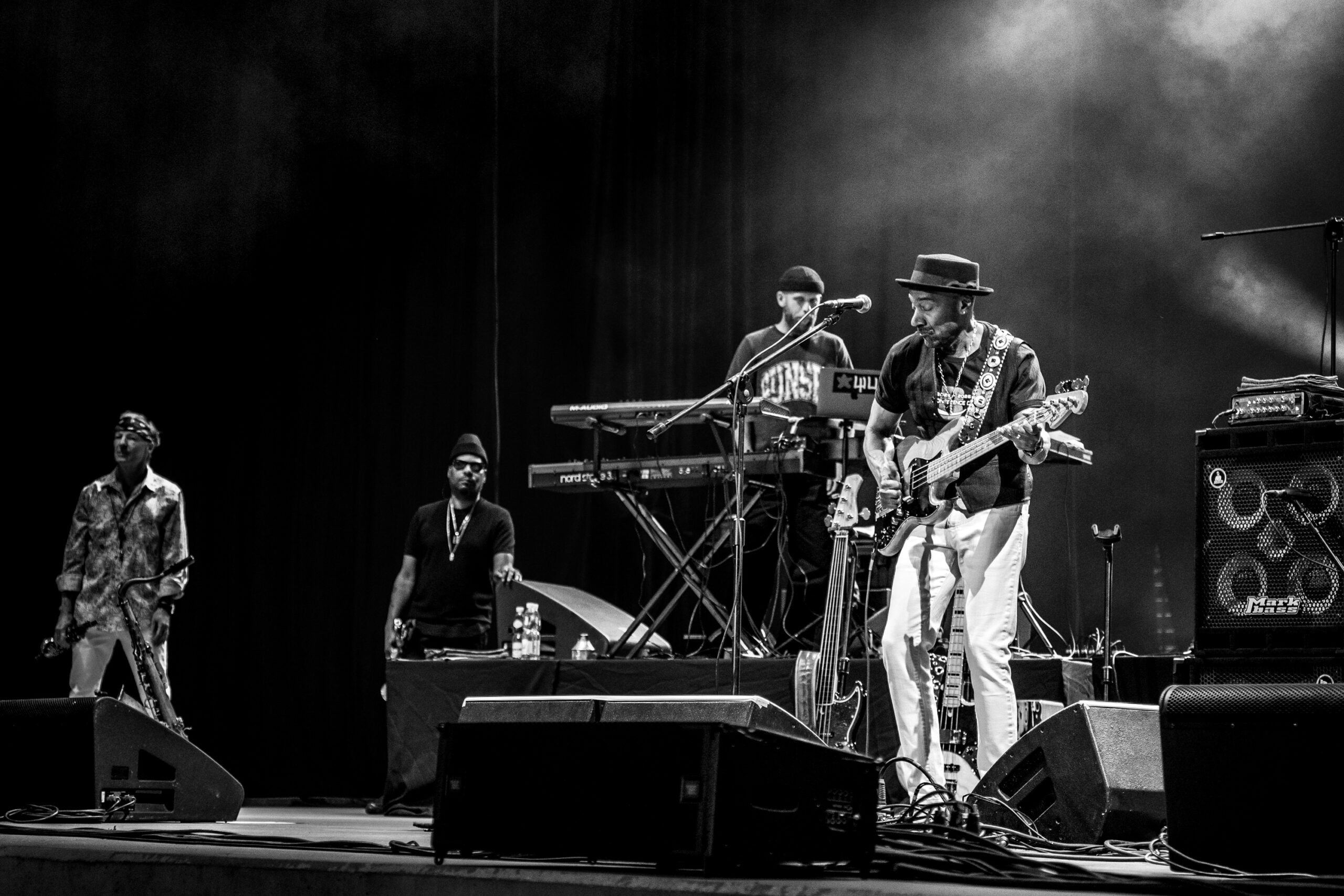 Read more about the article Marcus Miller | 03.07.2026 | Warszawa, Amfiteatr WCK w Parku Sowińskiego | Fot. Kuba Ryszkiewicz | org. Eskander